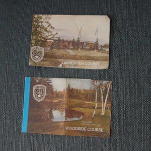 Vintage Hillsdale Golf and Country Club Used Scorecards